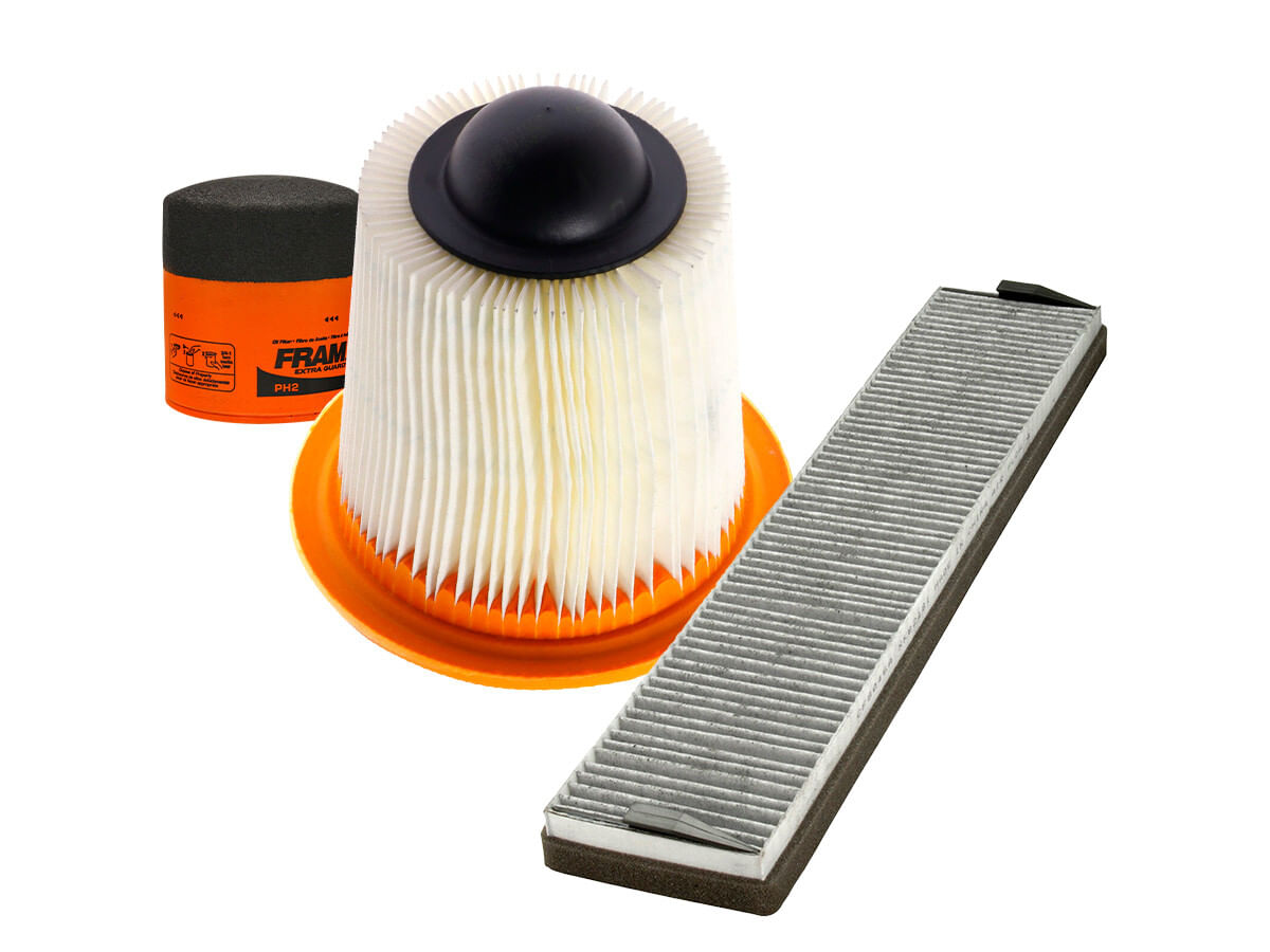 Kit De Filtro De Aire, Filtro De Aceite Y Filtro De Cabina (3 Piezas)