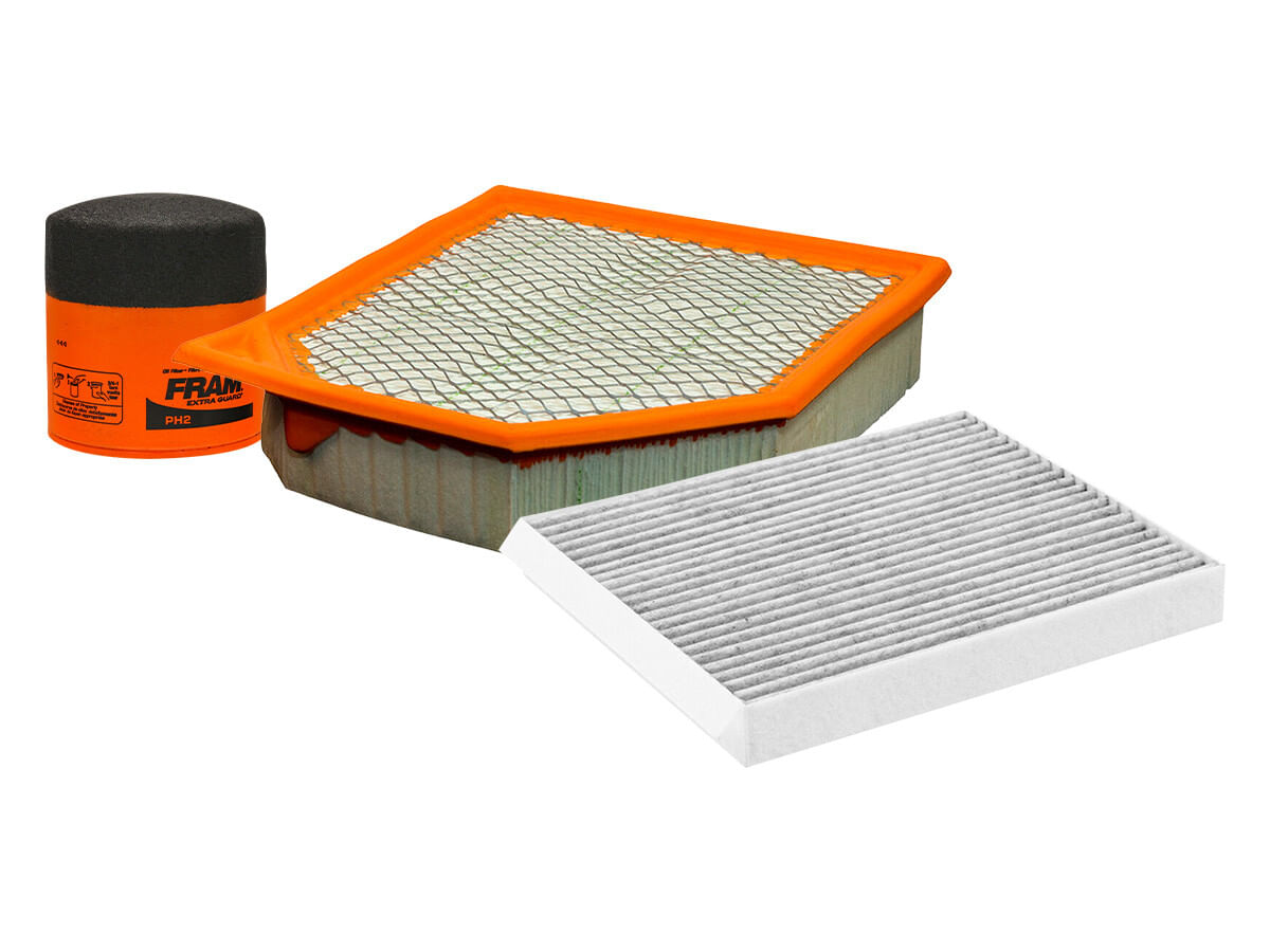 Kit De Filtro De Aire, Filtro De Aceite Y Filtro De Cabina (3 Piezas)