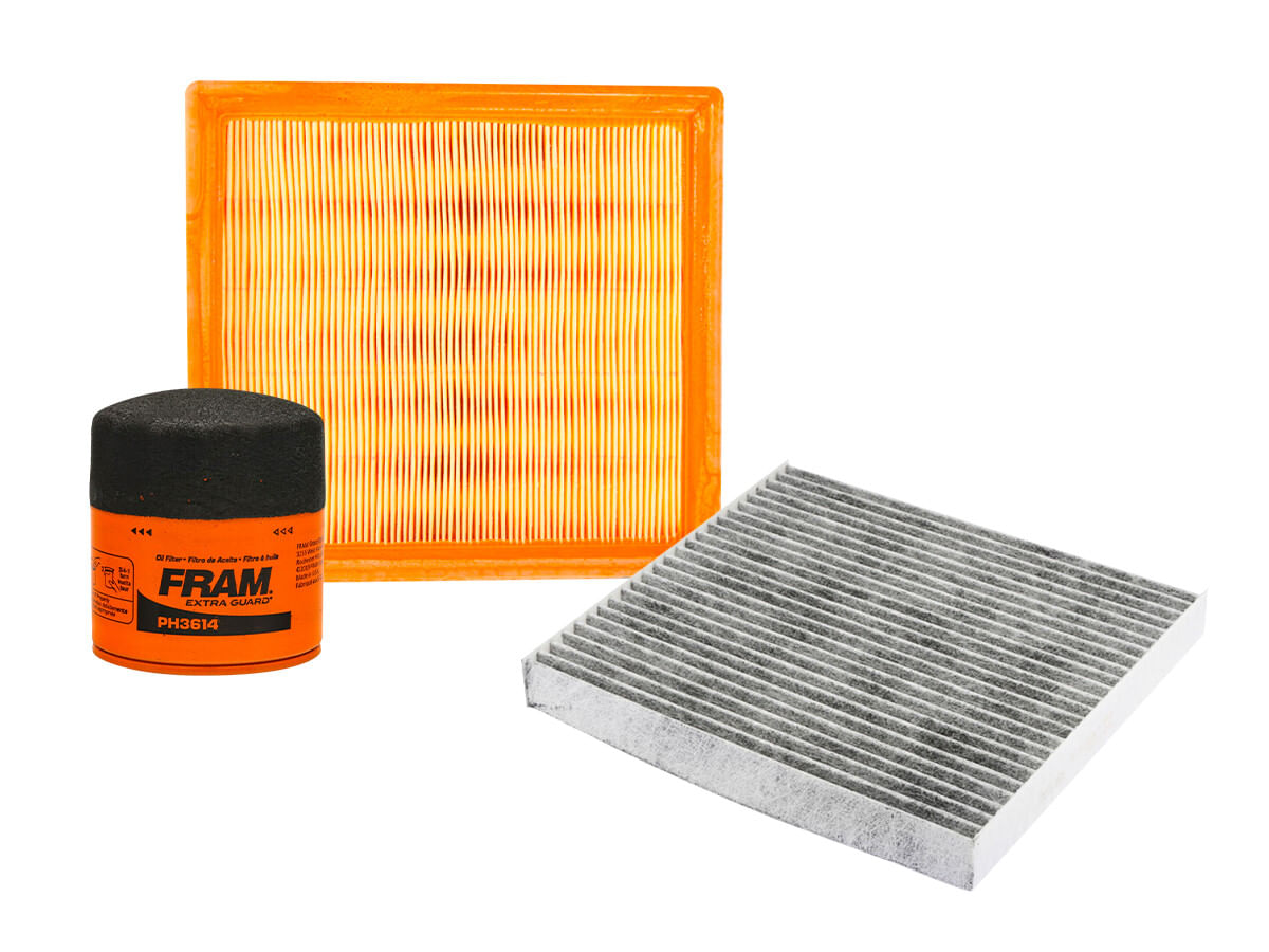 Kit De Filtro De Aire, Filtro De Aceite Y Filtro De Cabina (3 Piezas)
