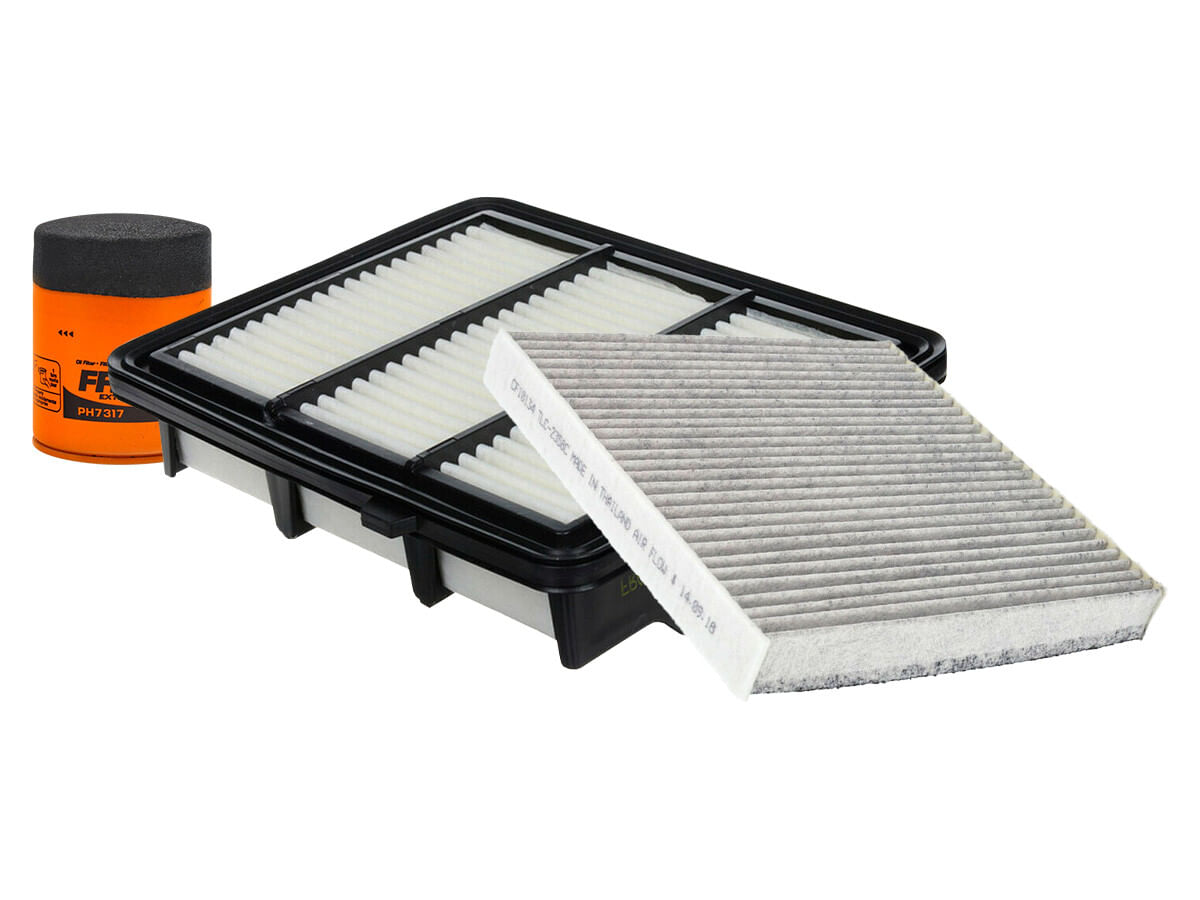 Kit De Filtro De Aire, Filtro De Aceite Y Filtro De Cabina (3 Piezas)