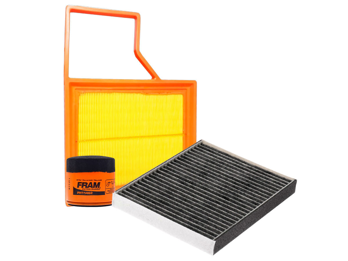 Kit De Filtro De Aire, Filtro De Aceite Y Filtro De Cabina (3 Piezas)
