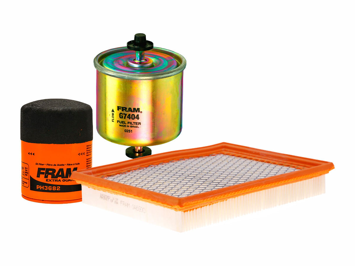 Kit De Filtro De Aire, Filtro De Aceite Y Filtro De Combustible (3 Piezas)