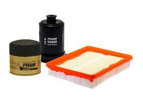 Kit De Filtro De Aire, Filtro De Aceite Sintético Y Filtro De Combustible (3 Piezas)