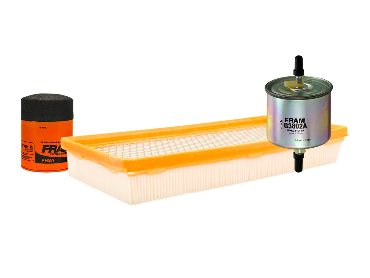 Kit De Filtro De Aire, Filtro De Aceite Y Filtro De Combustible (3 Piezas)