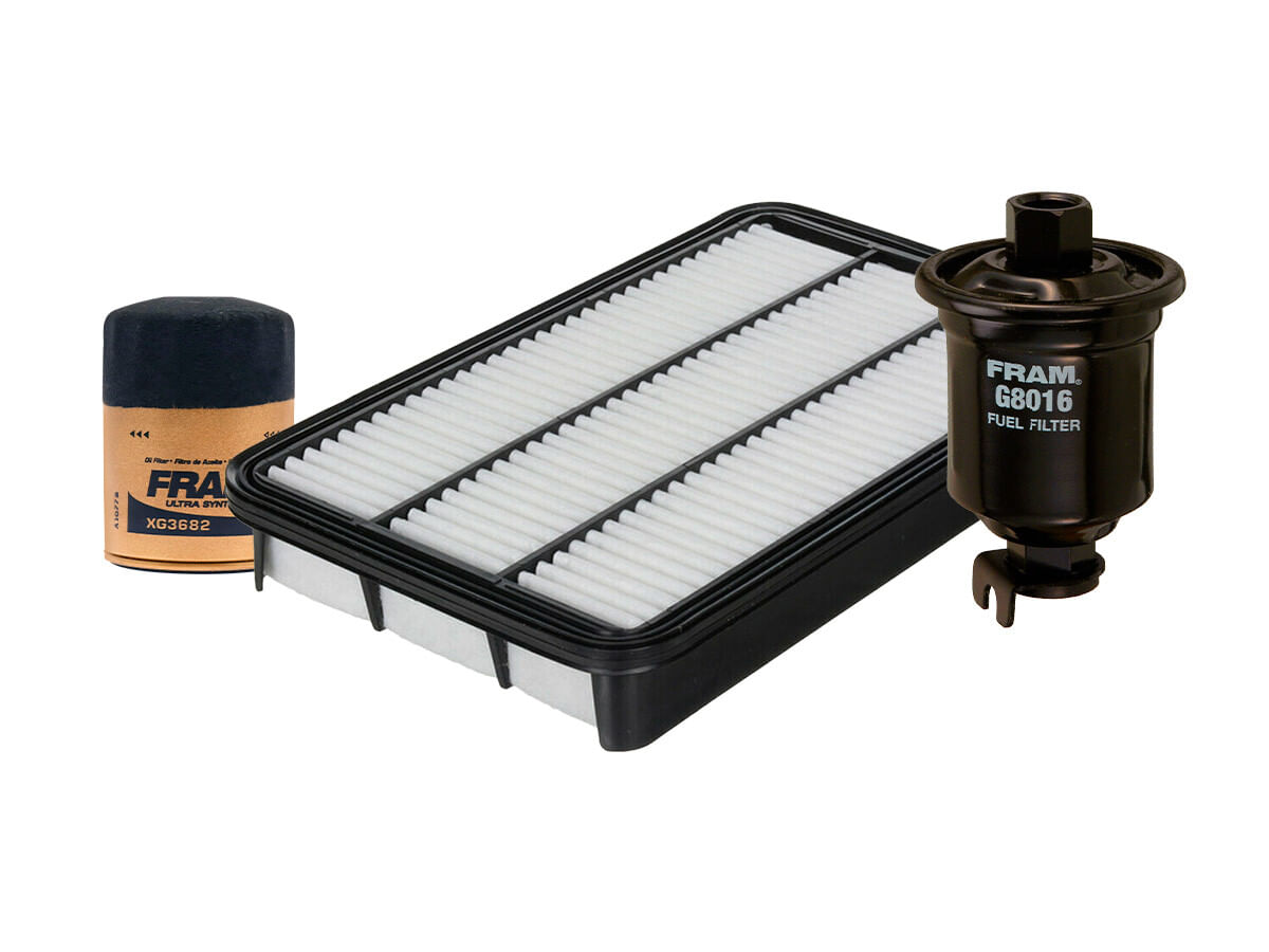 Kit De Filtro De Aire, Filtro De Aceite Sintético Y Filtro De Combustible (3 Piezas)
