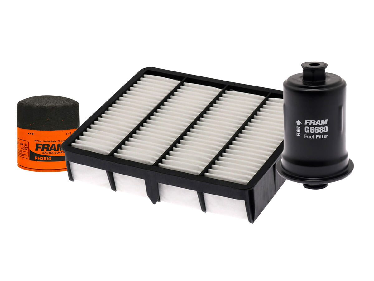 Kit De Filtro De Aire, Filtro De Aceite Y Filtro De Combustible (3 Piezas)