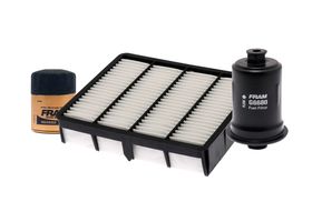Kit De Filtro De Aire, Filtro De Aceite Sintético Y Filtro De Combustible (3 Piezas)
