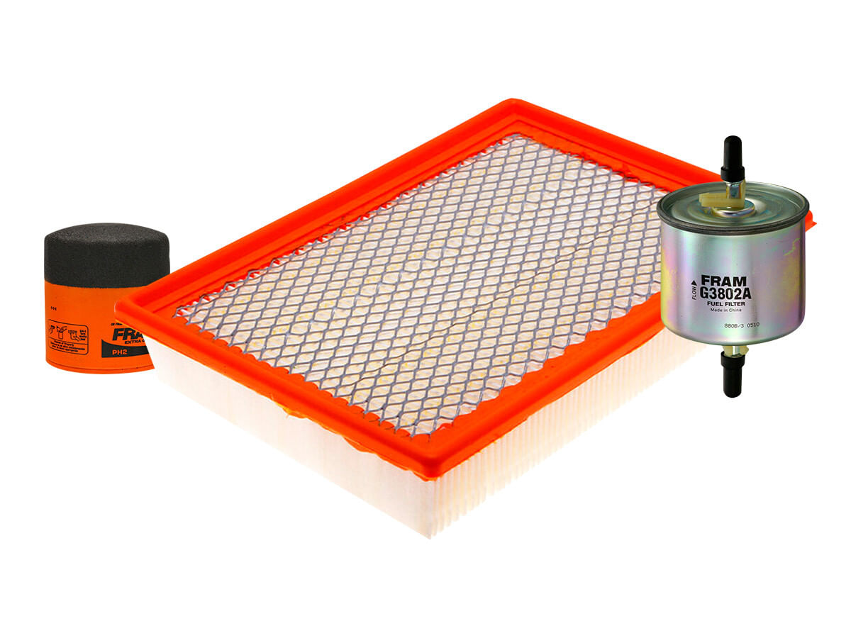 Kit De Filtro De Aire, Filtro De Aceite Y Filtro De Combustible (3 Piezas)