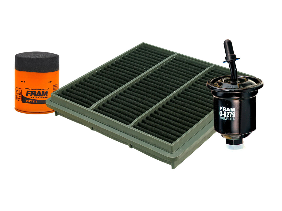 Kit De Filtro De Aire, Filtro De Aceite Y Filtro De Combustible (3 Piezas)