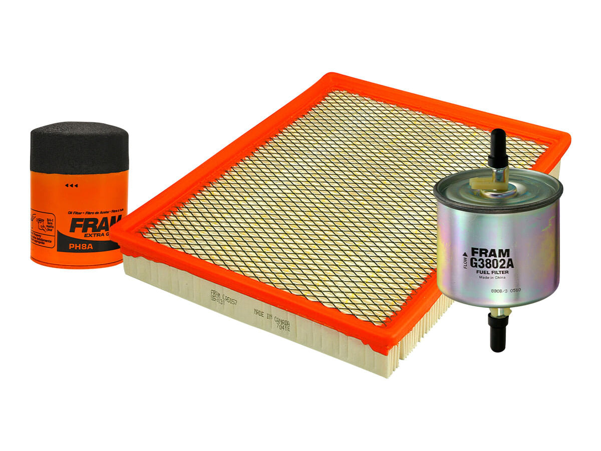 Kit De Filtro De Aire, Filtro De Aceite Y Filtro De Combustible (3 Piezas)