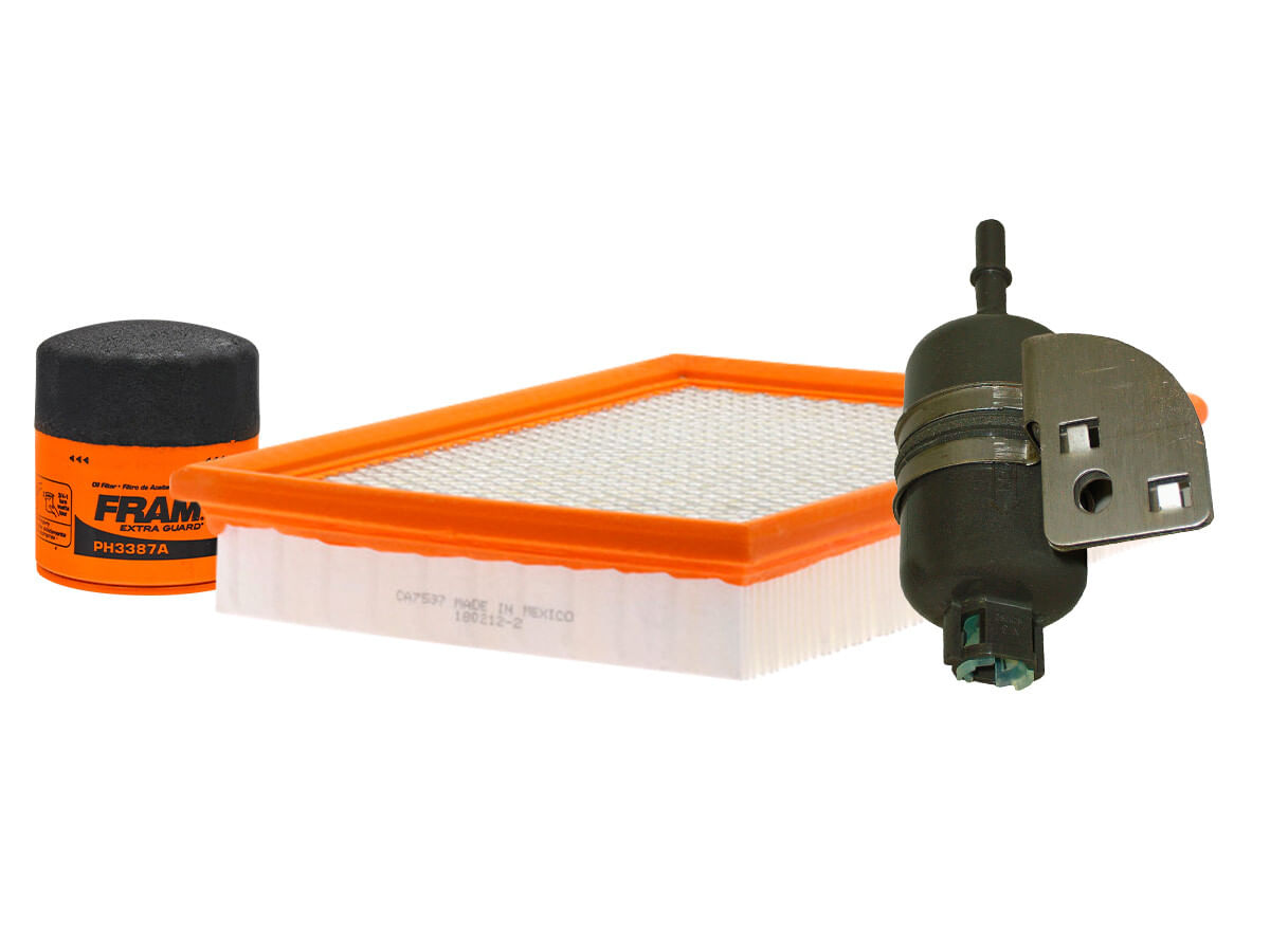 Kit De Filtro De Aire, Filtro De Aceite Y Filtro De Combustible (3 Piezas)