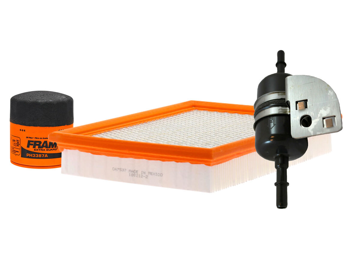 Kit De Filtro De Aire, Filtro De Aceite Y Filtro De Combustible (3 Piezas)