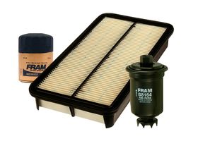 Kit De Filtro De Aire, Filtro De Aceite Sintético Y Filtro De Combustible (3 Piezas)