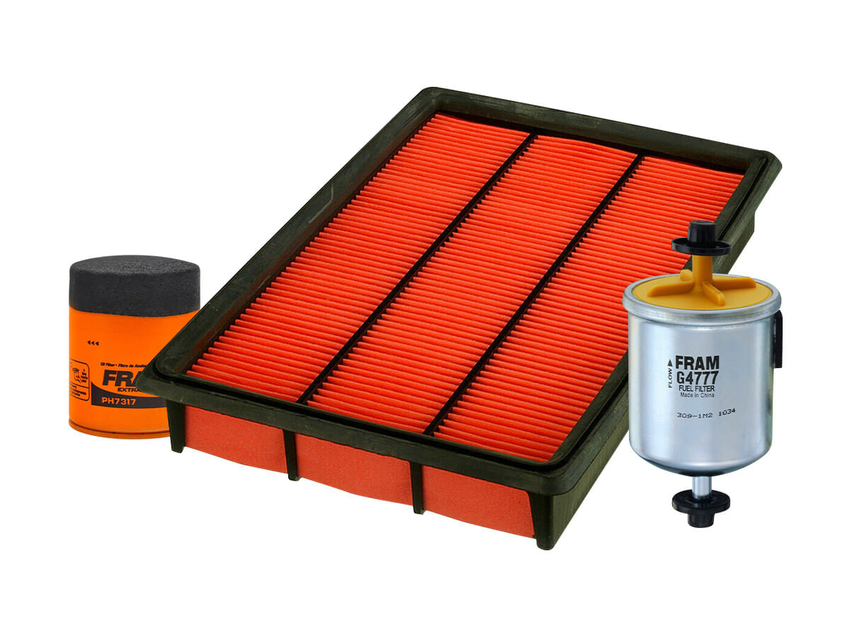 Kit De Filtro De Aire, Filtro De Aceite Y Filtro De Combustible (3 Piezas)