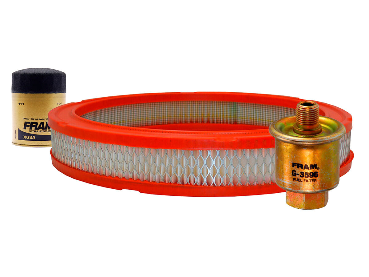 Kit De Filtro De Aire, Filtro De Aceite Sintético Y Filtro De Combustible (3 Piezas)