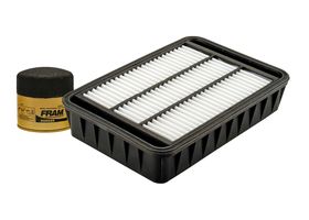 Kit De Filtro De Aire Y Filtro De Aceite Sintético (2 Piezas)