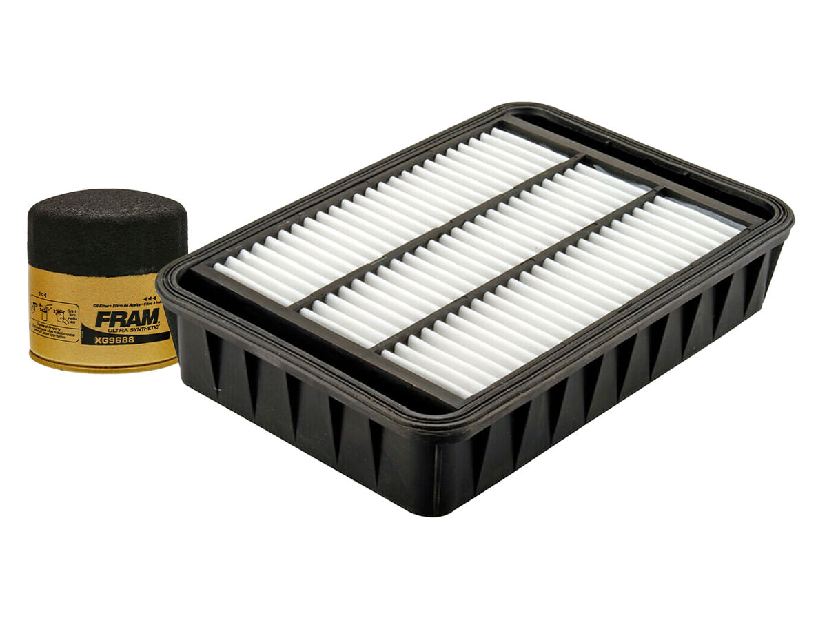 Kit De Filtro De Aire Y Filtro De Aceite Sintético (2 Piezas)