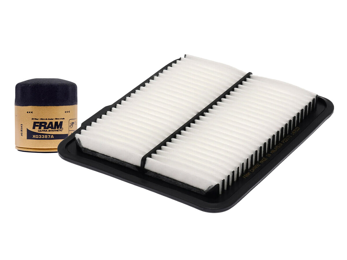 Kit De Filtro De Aire Y Filtro De Aceite Sintético (2 Piezas)