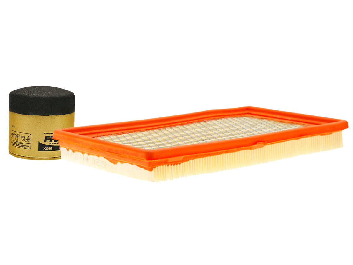 Kit De Filtro De Aire Y Filtro De Aceite Sintético (2 Piezas)