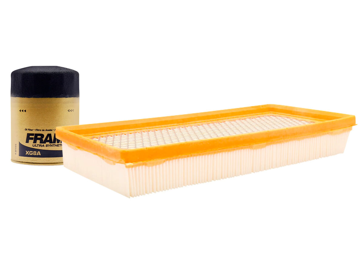 Kit De Filtro De Aire Y Filtro De Aceite Sintético (2 Piezas)