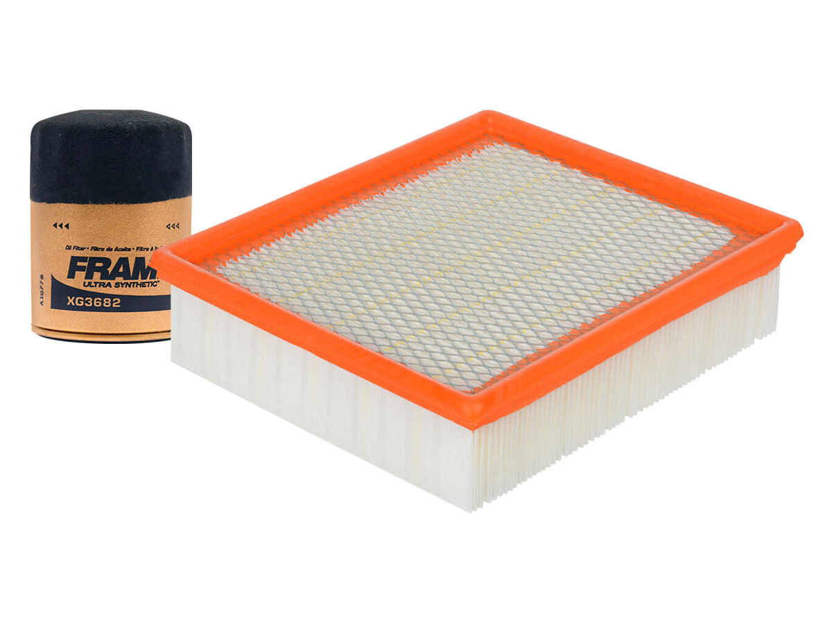 Kit De Filtro De Aire Y Filtro De Aceite Sintético (2 Piezas)