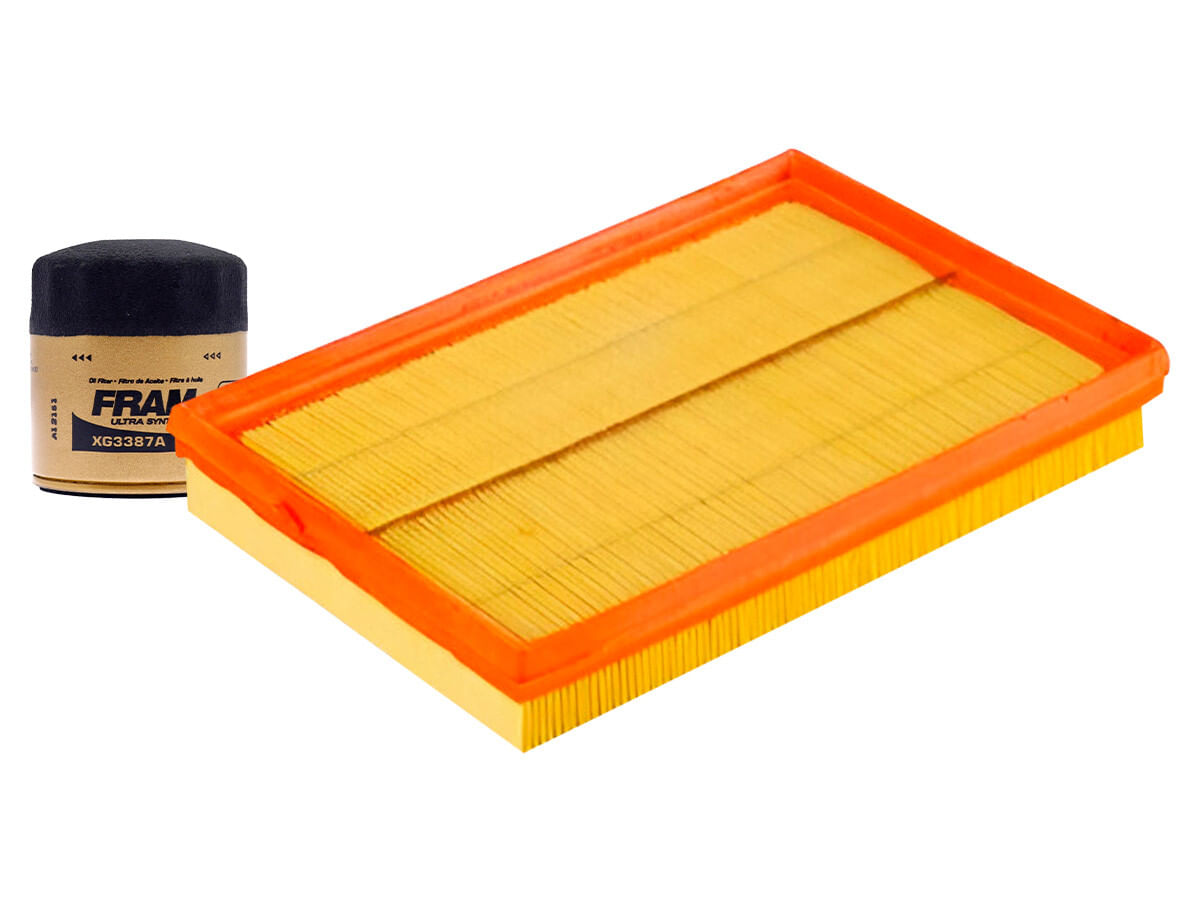 Kit De Filtro De Aire Y Filtro De Aceite Sintético (2 Piezas)