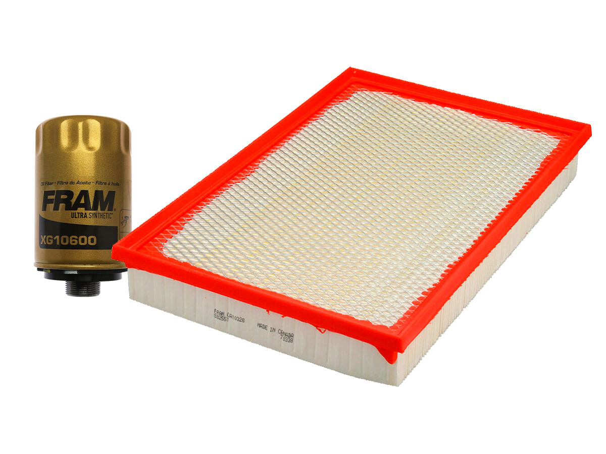 Kit De Filtro De Aire Y Filtro De Aceite Sintético (2 Piezas)