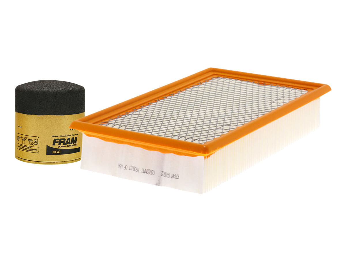 Kit De Filtro De Aire Y Filtro De Aceite Sintético (2 Piezas)