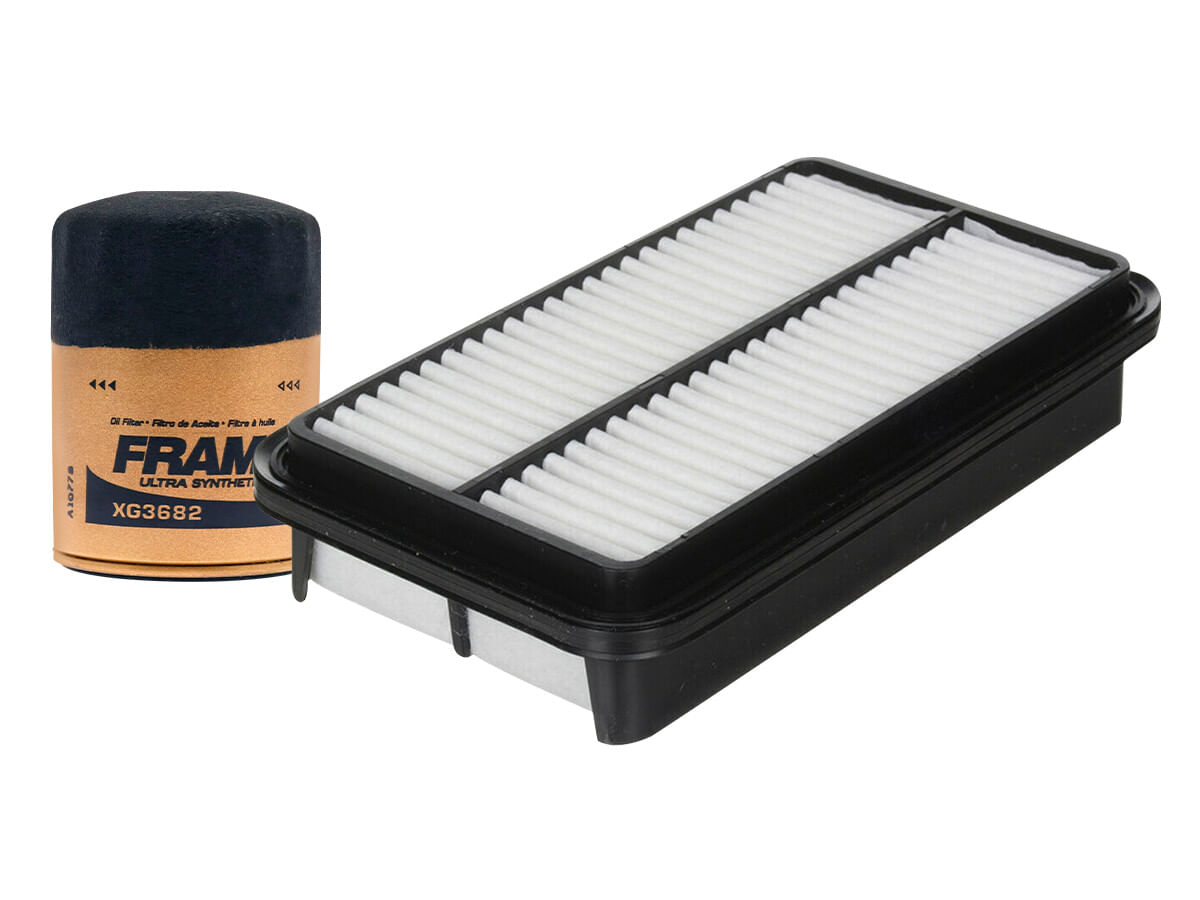 Kit De Filtro De Aire Y Filtro De Aceite Sintético (2 Piezas)