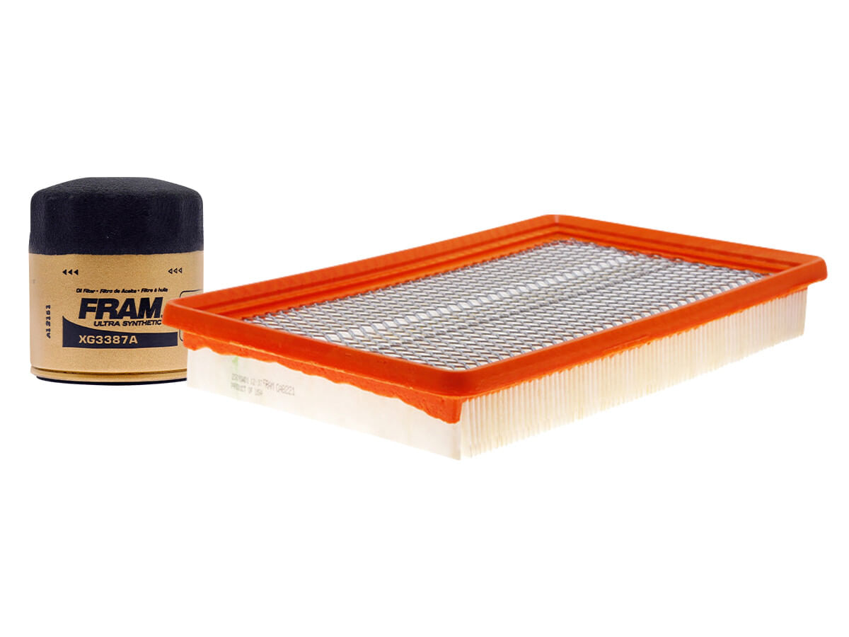 Kit De Filtro De Aire Y Filtro De Aceite Sintético (2 Piezas)