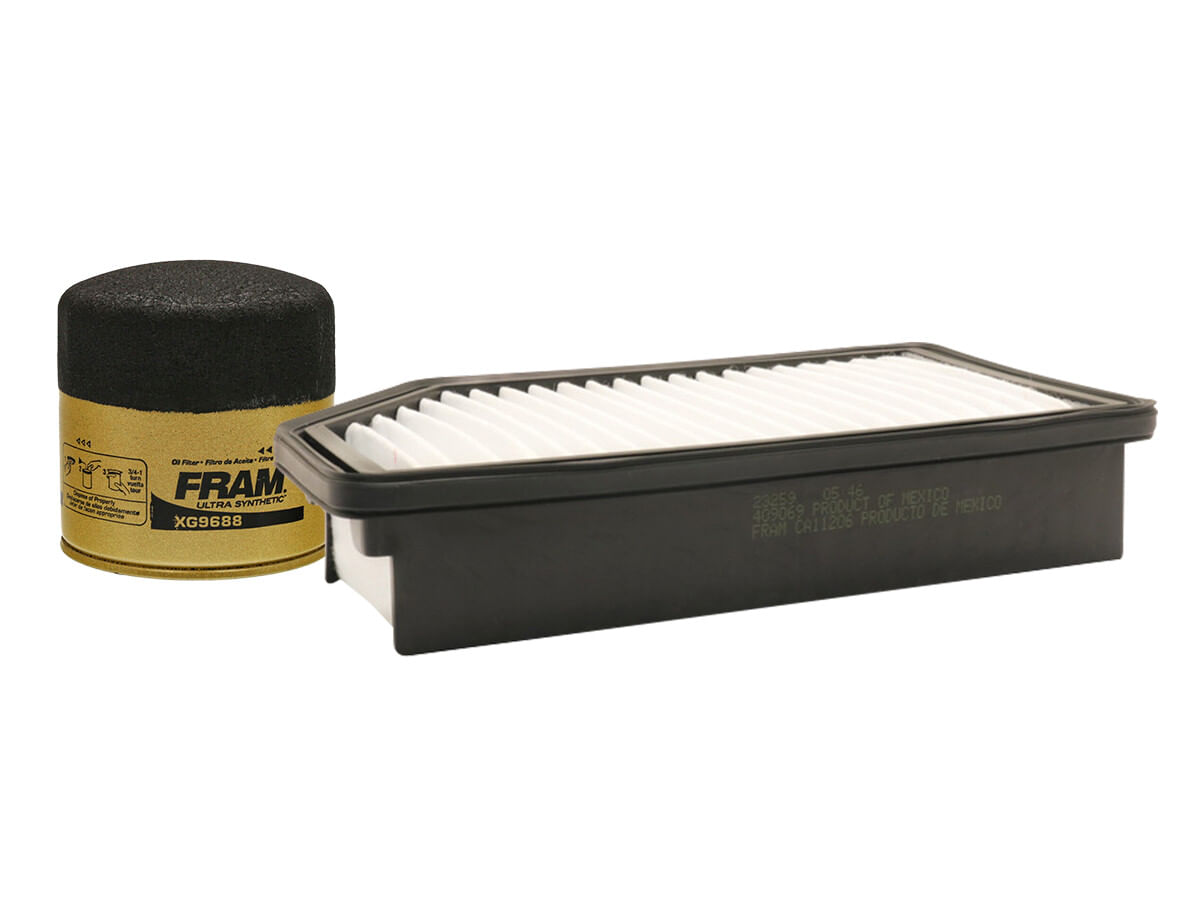 Kit De Filtro De Aire Y Filtro De Aceite Sintético (2 Piezas)