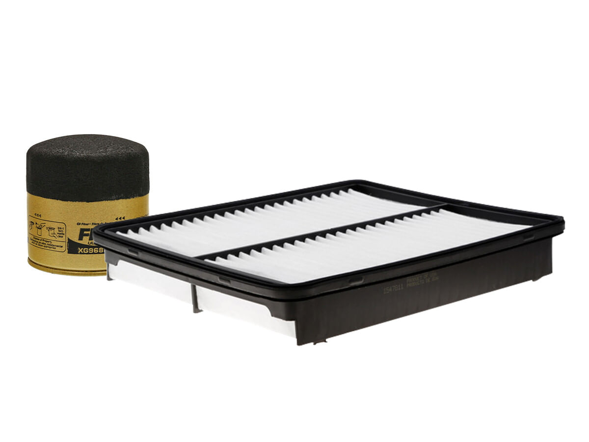 Kit De Filtro De Aire Y Filtro De Aceite Sintético (2 Piezas)