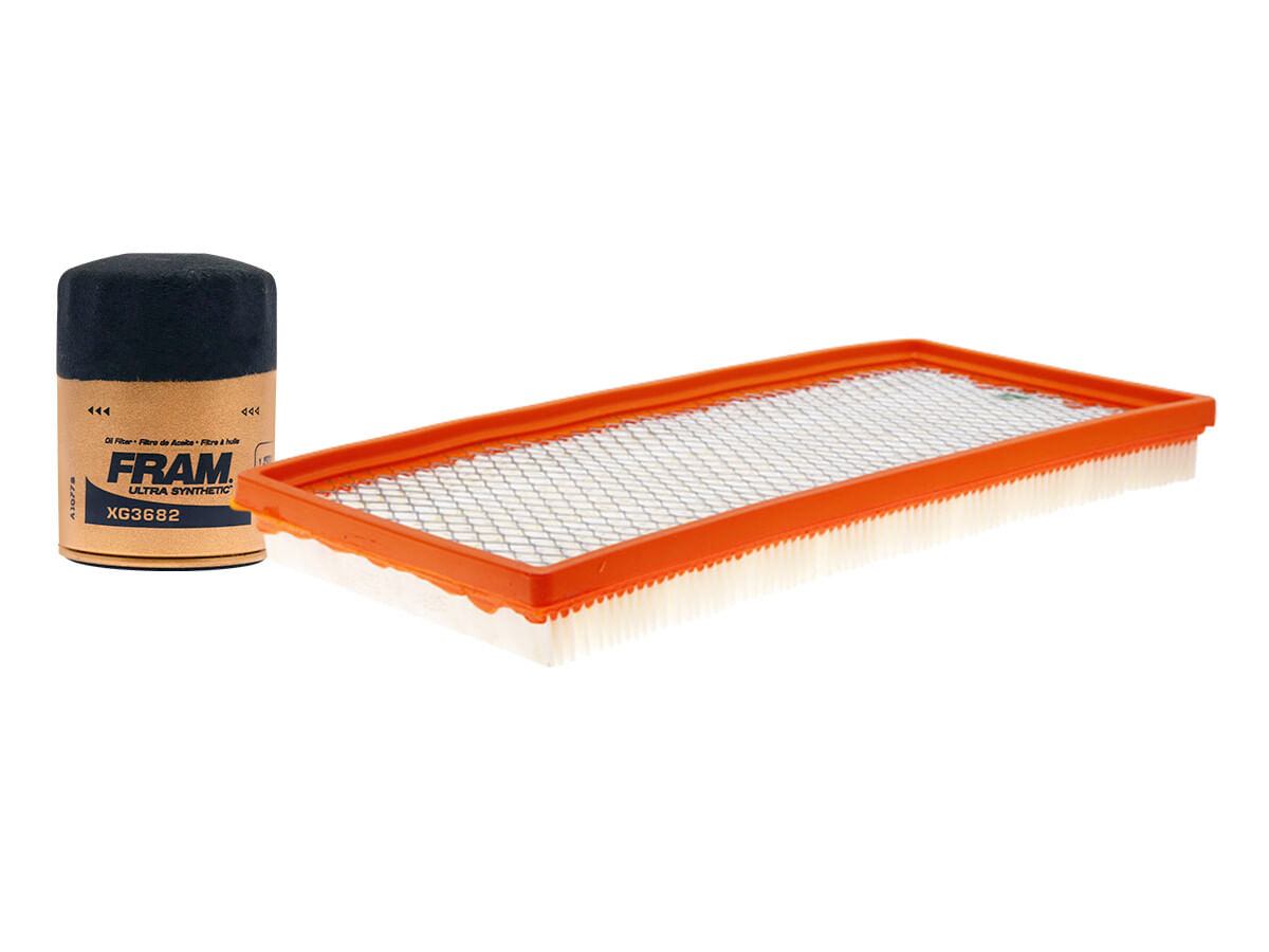 Kit De Filtro De Aire Y Filtro De Aceite Sintético (2 Piezas)