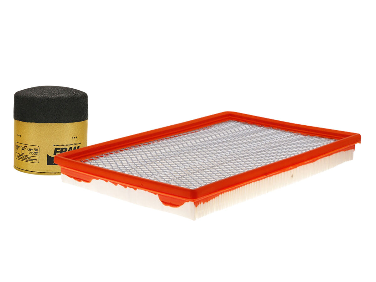 Kit De Filtro De Aire Y Filtro De Aceite Sintético (2 Piezas)