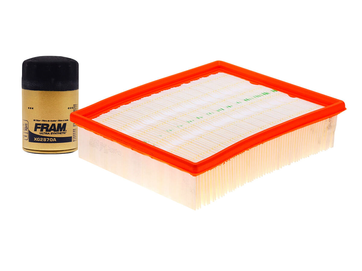 Kit De Filtro De Aire Y Filtro De Aceite Sintético (2 Piezas)