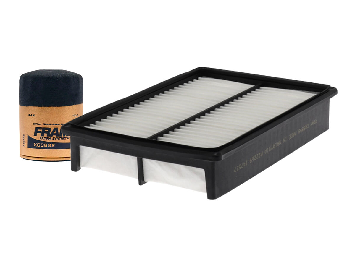 Kit De Filtro De Aire Y Filtro De Aceite Sintético (2 Piezas)