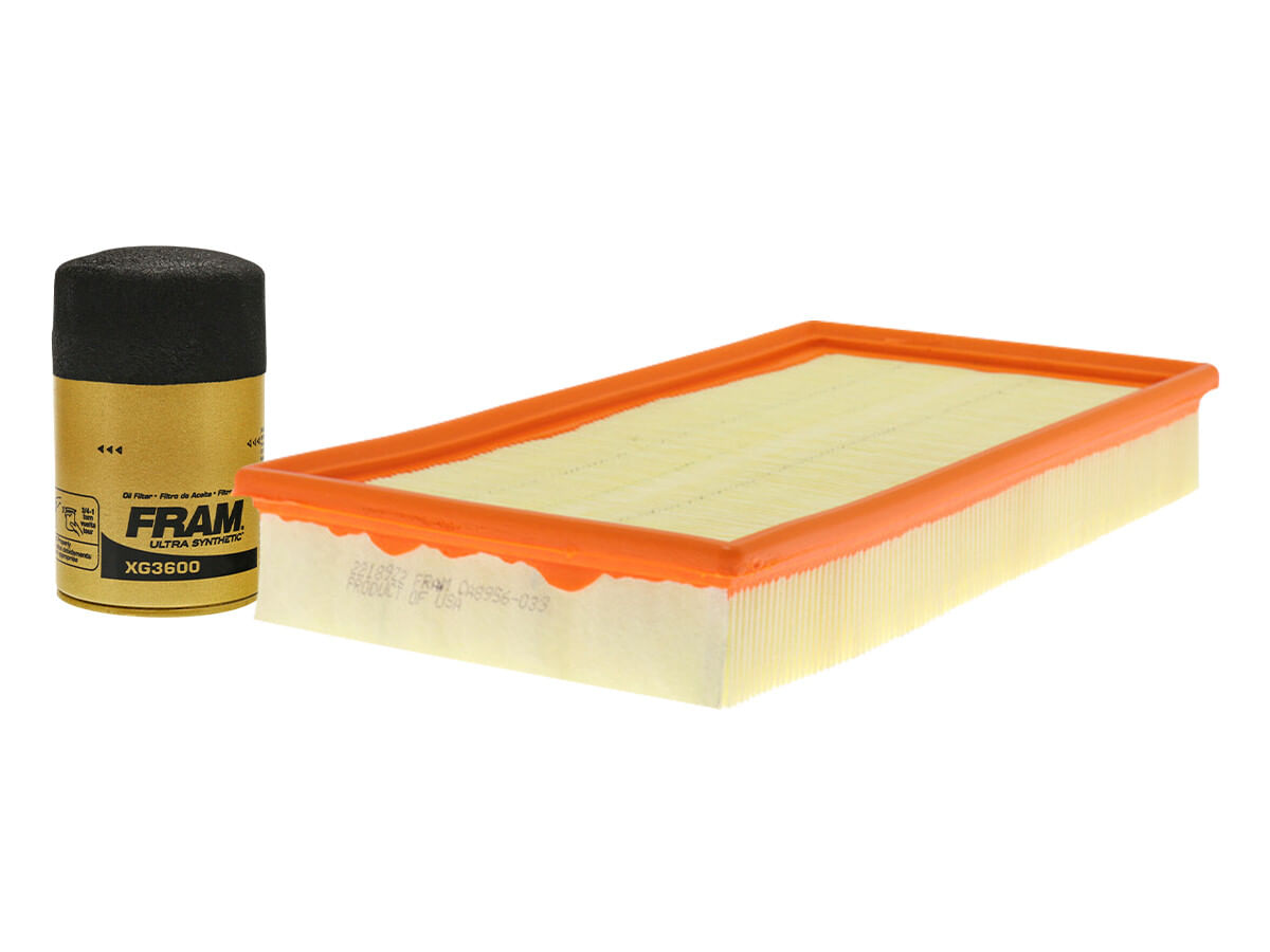 Kit De Filtro De Aire Y Filtro De Aceite Sintético (2 Piezas)