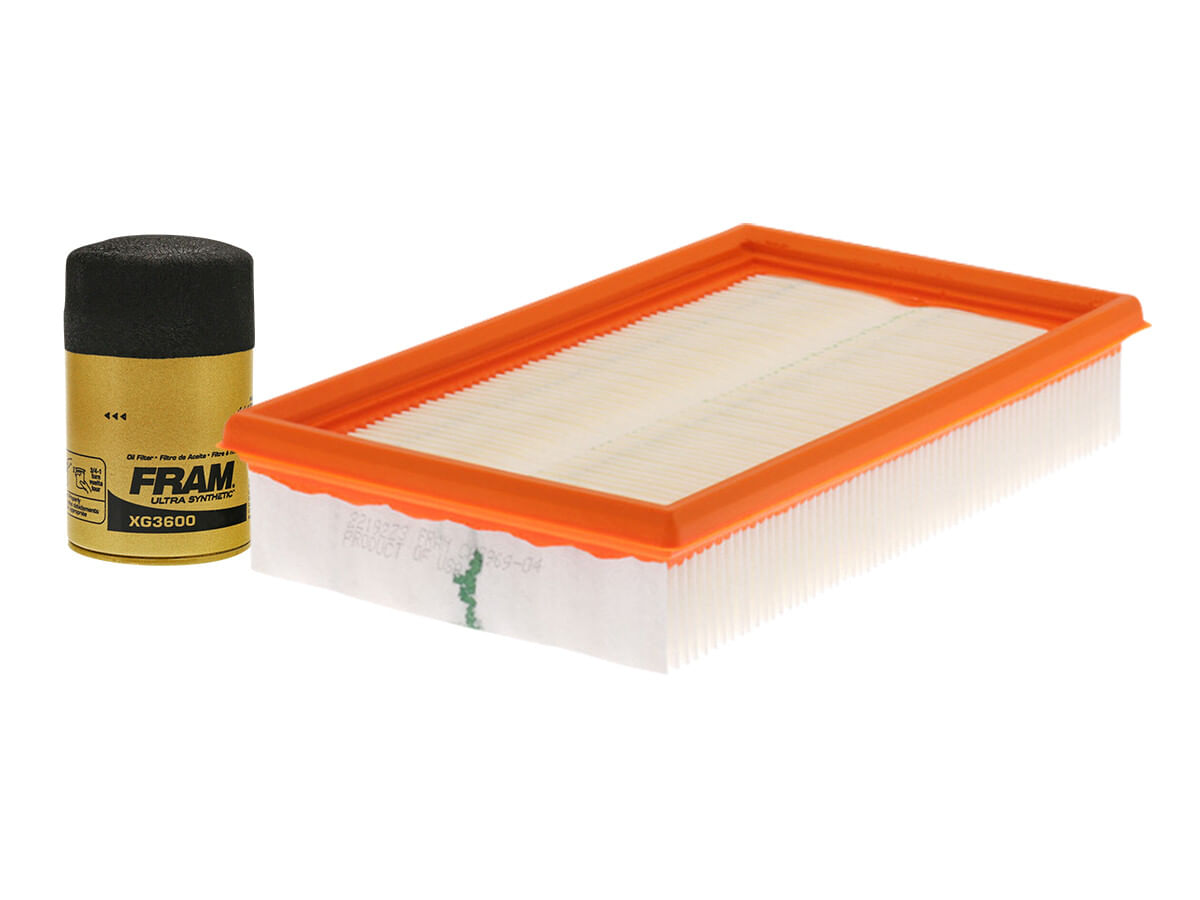 Kit De Filtro De Aire Y Filtro De Aceite Sintético (2 Piezas)