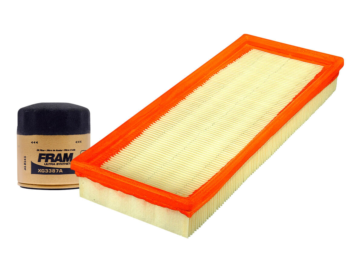 Kit De Filtro De Aire Y Filtro De Aceite Sintético (2 Piezas)