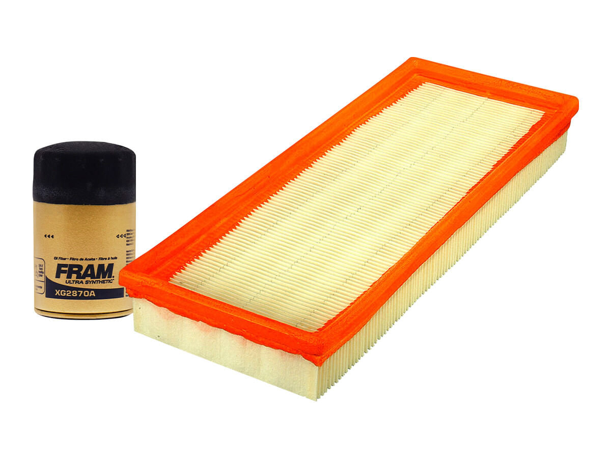 Kit De Filtro De Aire Y Filtro De Aceite Sintético (2 Piezas)