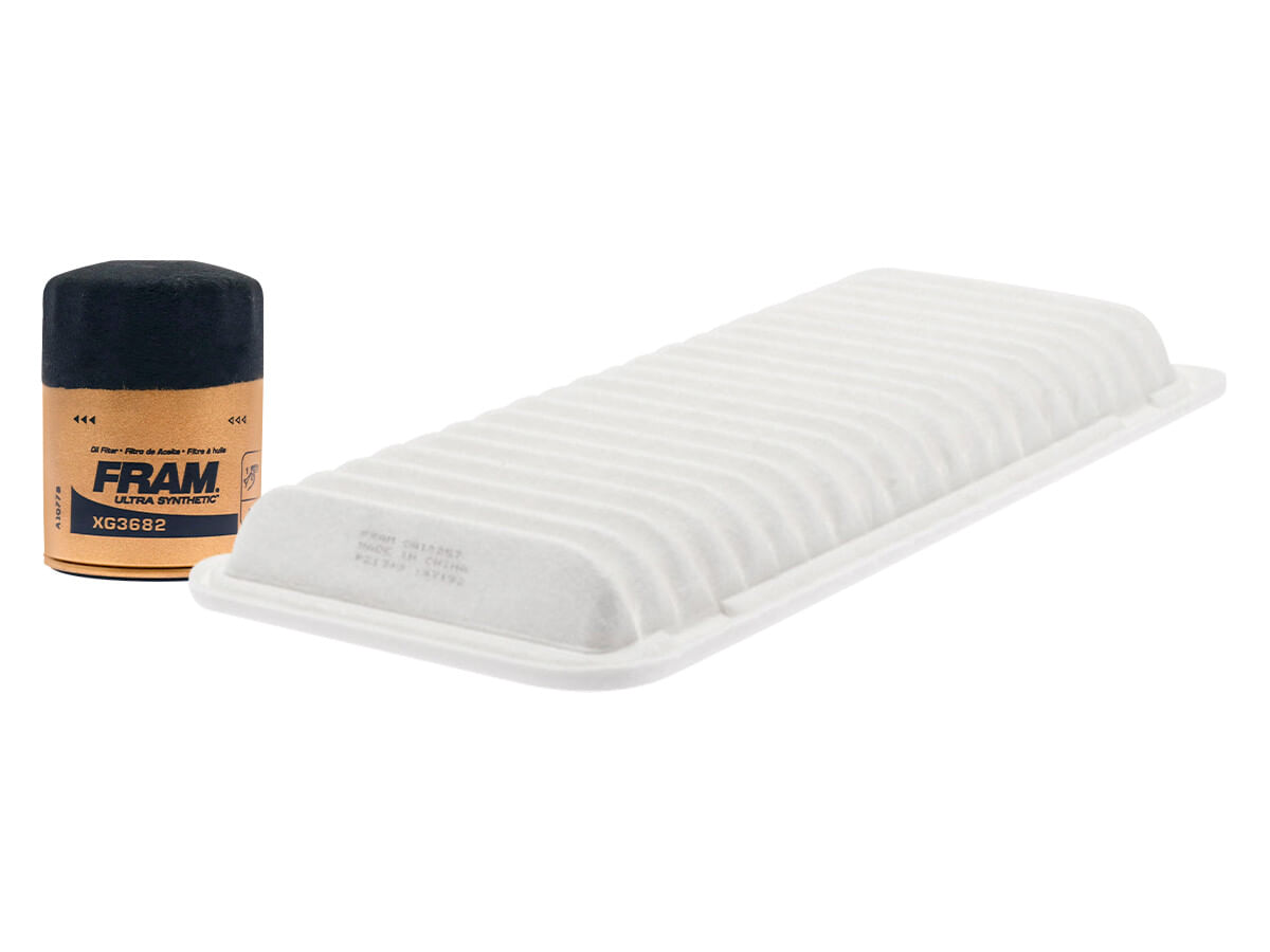 Kit De Filtro De Aire Y Filtro De Aceite Sintético (2 Piezas)