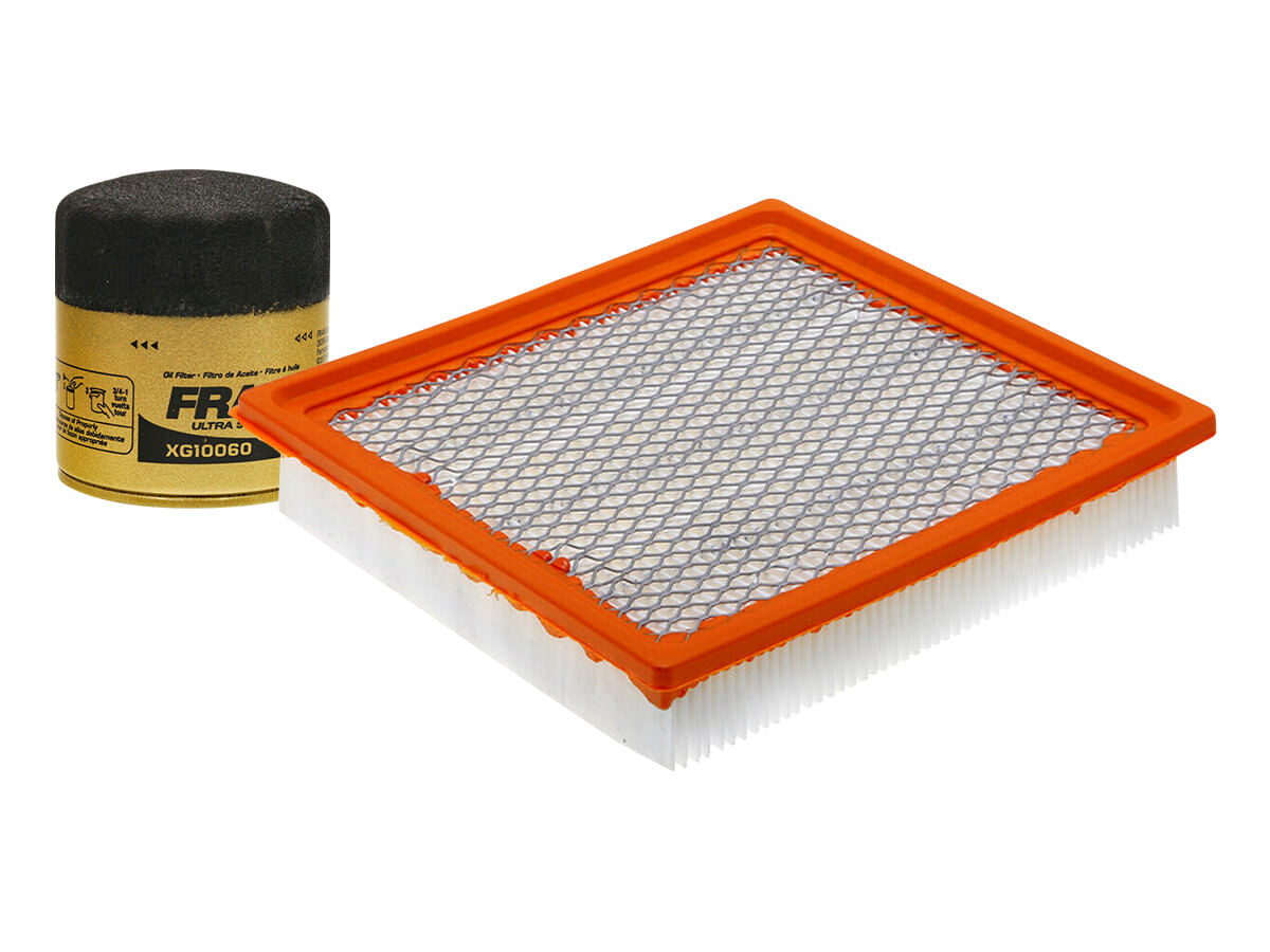 Kit De Filtro De Aire Y Filtro De Aceite Sintético (2 Piezas)