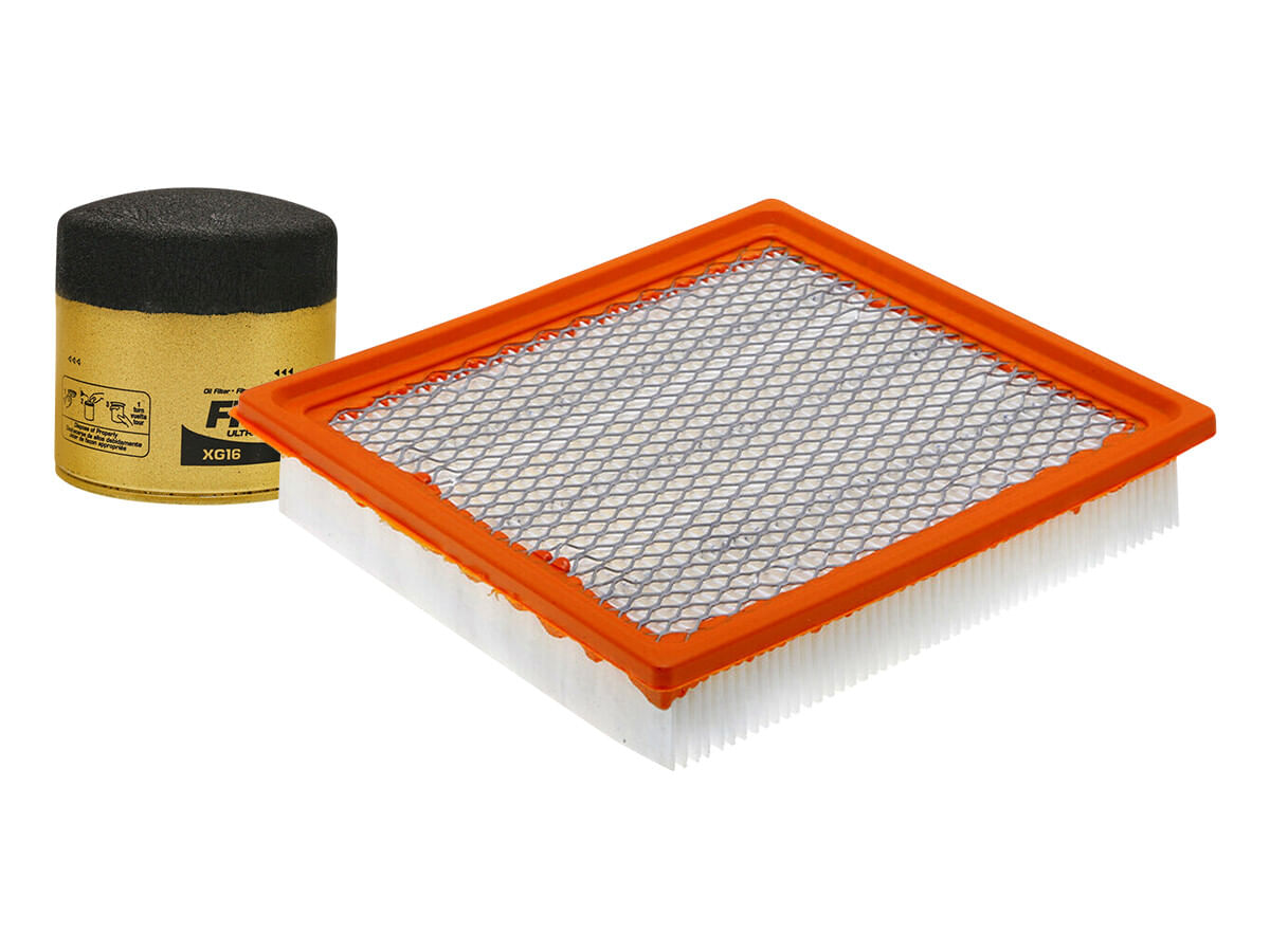 Kit De Filtro De Aire Y Filtro De Aceite Sintético (2 Piezas)