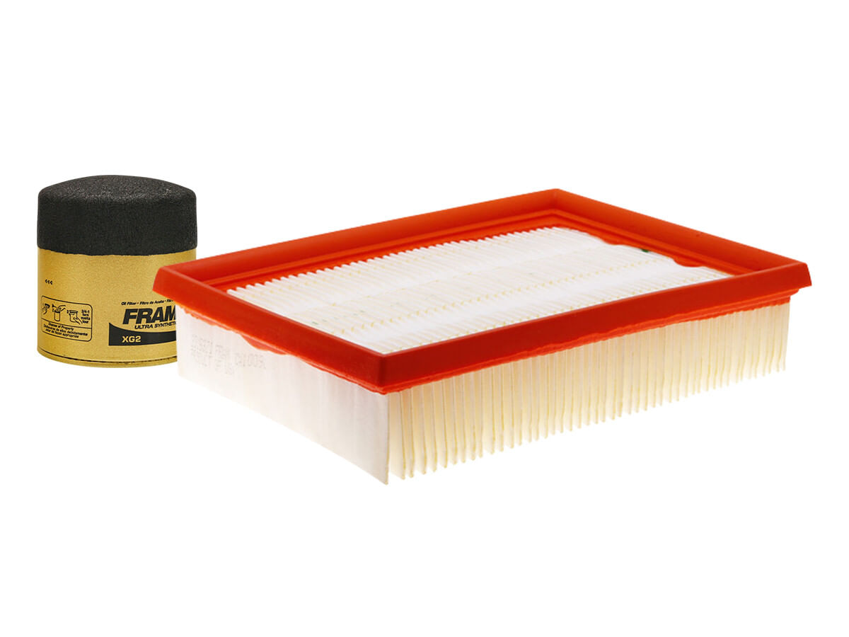 Kit De Filtro De Aire Y Filtro De Aceite Sintético (2 Piezas)