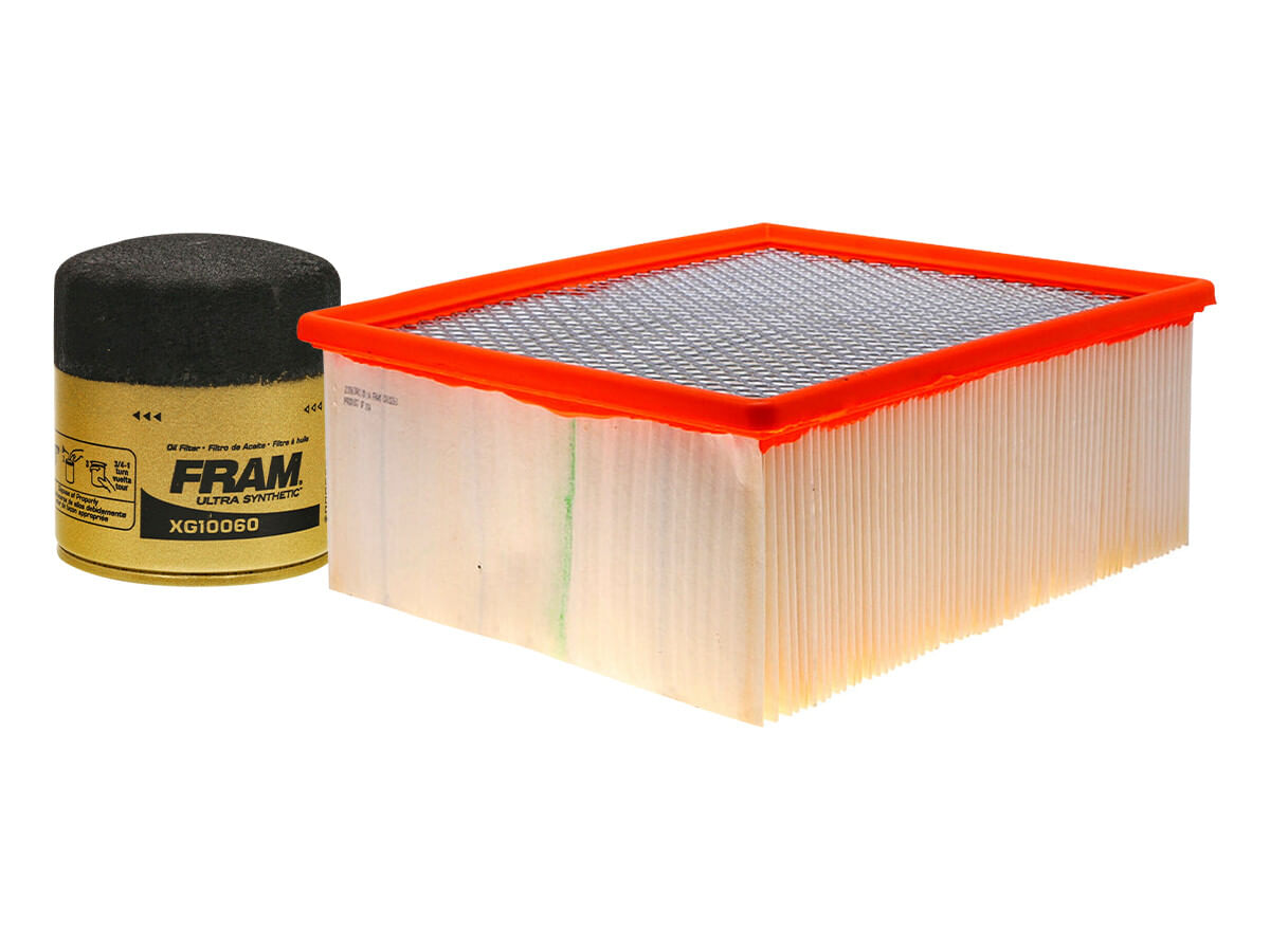 Kit De Filtro De Aire Y Filtro De Aceite Sintético (2 Piezas)