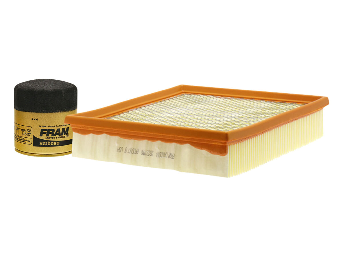Kit De Filtro De Aire Y Filtro De Aceite Sintético (2 Piezas)