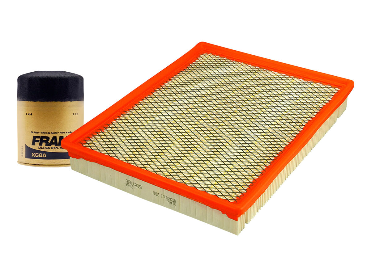 Kit De Filtro De Aire Y Filtro De Aceite Sintético (2 Piezas)
