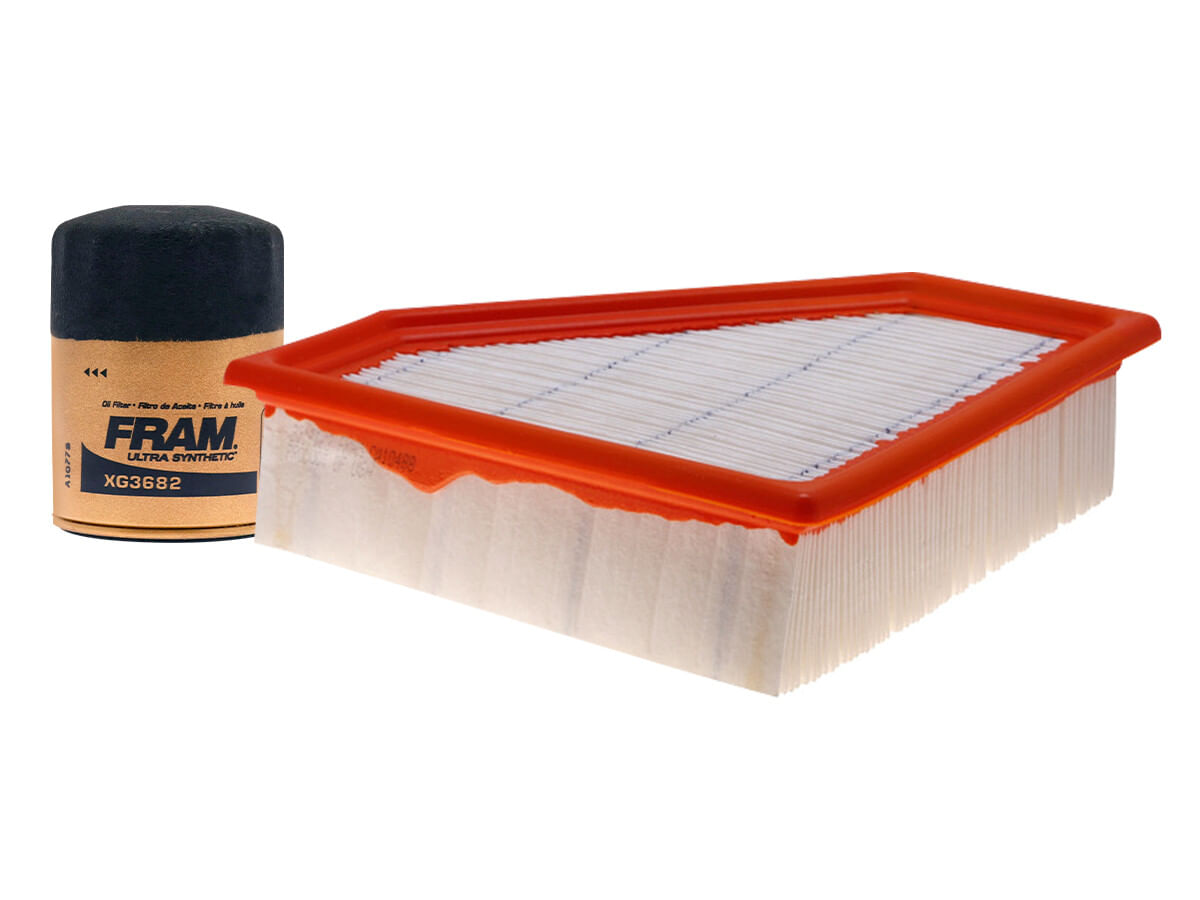 Kit De Filtro De Aire Y Filtro De Aceite Sintético (2 Piezas)