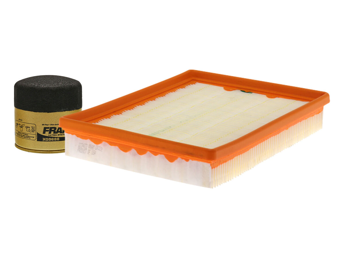 Kit De Filtro De Aire Y Filtro De Aceite Sintético (2 Piezas)