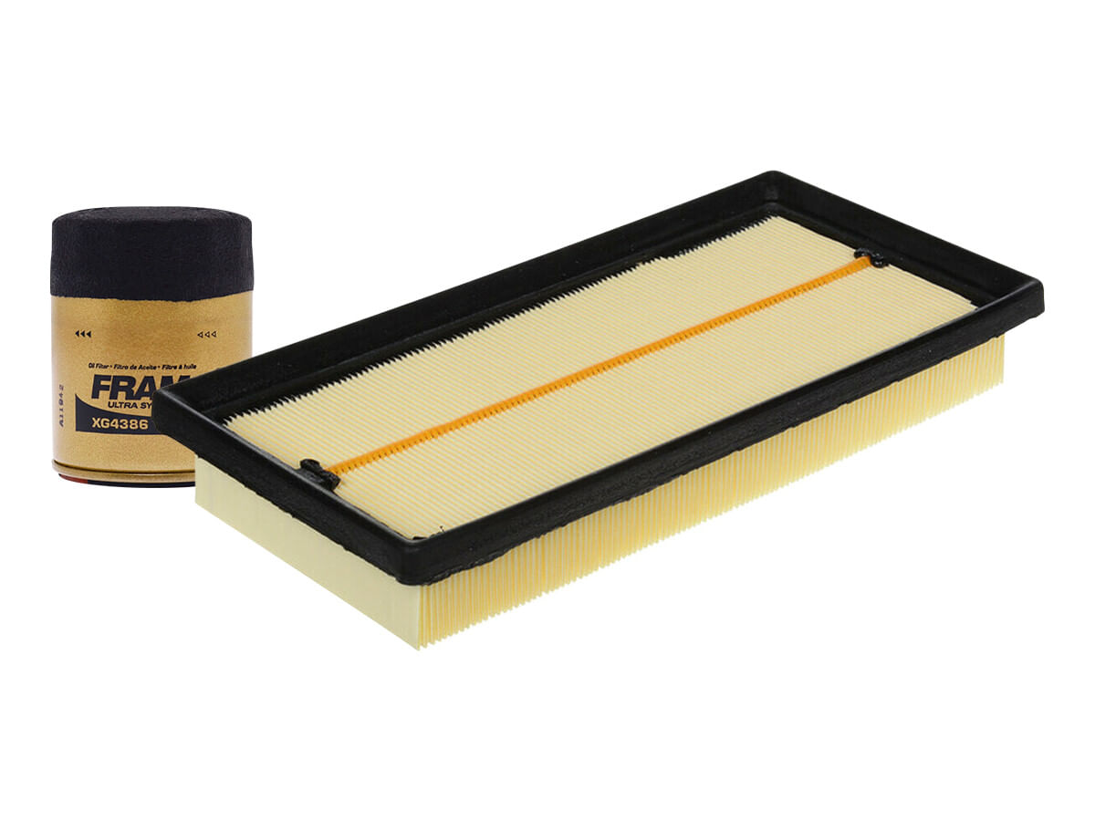 Kit De Filtro De Aire Y Filtro De Aceite Sintético (2 Piezas)
